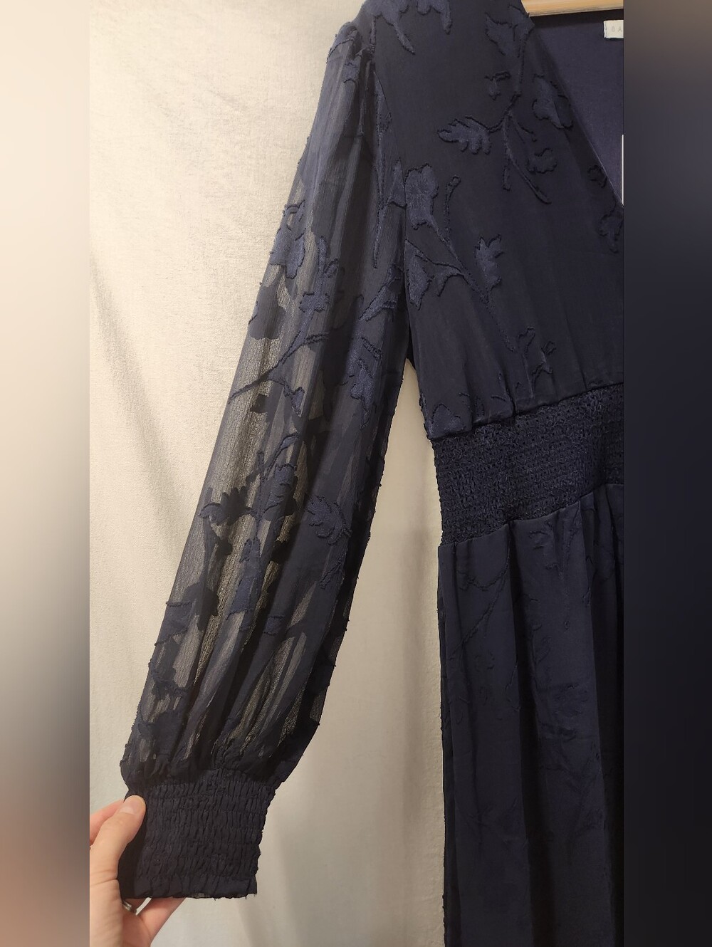 Baltic Born Mayfair High Low Maxi Dress Navy XL - Picture 10 of 14